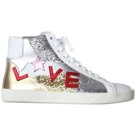 ysl sneakers glitter|ysl sneakers sale.